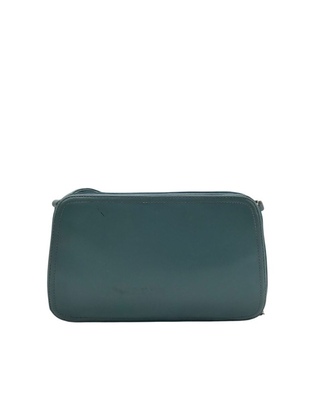 Liz Claiborne Blue Faux Leather Crossbody Bag